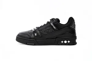 Louis Vuitton Trainer All Black Embossing ルイヴィトン トレーナー オール ブラック エンボス（Louis Vuitton 46）