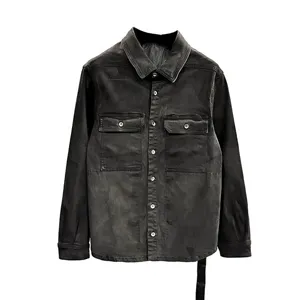 Rick Owens DRKSHDW Shirt Jacket リックオウエンス ダークシャドウ シャツジャケット（Rick Owens 46）