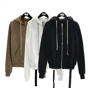 Rick Owens DRKSHDW Zip-up Hoodie リックオウエンス ダークシャドウ ジップアップ フーディー パーカー（Rick Owens 69）
