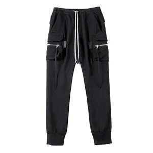 Rick Owens Mastodon Drawstring Cargo Trousers Black リックオウエンス マストドン カーゴパンツ ブラック（Rick Owens 55）