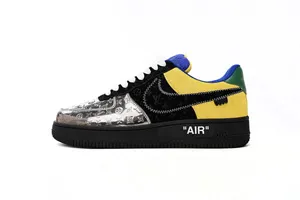 Nike Air Force 1 Low x LOUIS VUITTON LV ‘Silver Black’ ナイキ エアフォース1 ロー x ルイヴィトン LV シルバーブラック（Louis Vuitton 43）