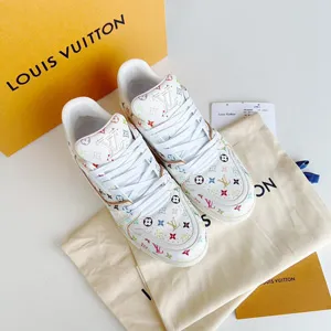 Louis Vuitton x Takasi Murakami Multicolored Trainer Sneaker ルイスヴィトン x 村上 隆 マルチカラー トレーナー スニーカー ホワイト（Louis Vuitton 6）