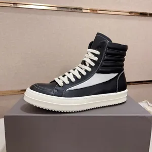 Rick Owens High Vintage High Sneaker Black/White リックオウエンス ビンテージ ハイカット スニーカー ブラック ホワイト（Rick Owens 16）