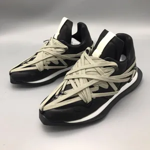 Rick Owens Maximal Runner Sneaker Black/White リックオウエンス マキシマル ランナー スニーカー ブラック ホワイト（Rick Owens 8）
