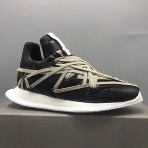Rick Owens Maximal Runner Sneaker Black/White リックオウエンス マキシマル ランナー スニーカー ブラック ホワイト（Rick Owens 5）