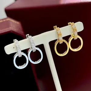 カルティエ Love イヤリング、マルチウェア、セミパヴェ N8515242