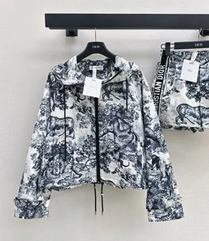 ディオール ウィメンズ インクプリント ファブリック ジャケット（Dior0062）