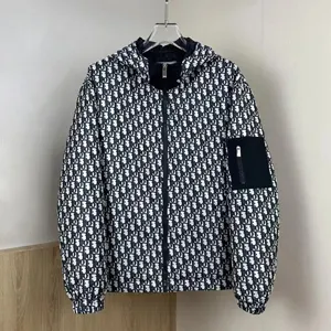 ディオール オブリーク ブラック クラシック カップルズ フーデッド ジャケット（Dior0059）