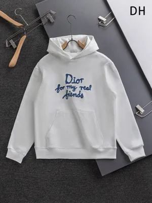 DIOR AND HYLTON NEL スウェットシャツ ロゴ パーカー ホワイト（583J624B0531）
