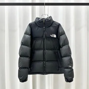 ザノースフェイス 秋冬 ブラック ショートダウンジャケット カップルスタイル（The North Face 41）