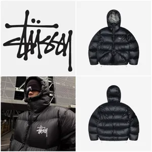 Stussy Micro Ripstop Down Parka Jacket ステューシー マイクロ リップストップ ダウン パーカー ジャケ ダークグレー（115685）