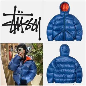 Stussy Micro Ripstop Down Parka Jacket ステューシー マイクロ リップストップ ダウン パーカー ジャケ ロイヤルブルー（115685）