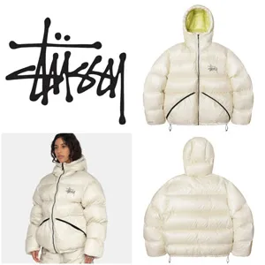 Stussy Micro Ripstop Down Parka Jacket ステューシー マイクロ リップストップ ダウン パーカー ジャケ ボーンホワイト（115685）