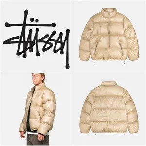 Stussy Down Puffer Parachute Ripstop Coyote ステューシー ダウンパファー パラシュート リップストップ コヨーテ（115742）