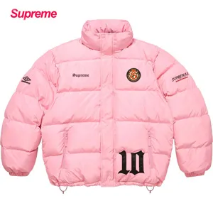 シュプリーム x アンブロ ダウン パファー ジャケット ピンク（Supreme0026）