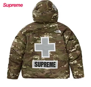 シュプリーム x ザノースフェイス サミットシリーズ レスキュー バルトロジャケット カモフラージュ（Supreme0012）