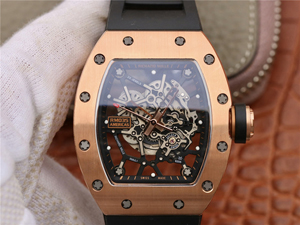 国内在庫 リシャールミルスーパーコピー KVの工場製品新作 RM035 Americas ピンクゴールド Rose Gold 自動巻き
