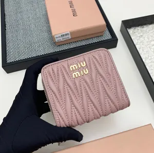 ミュウミュウ マテラッセレザー 財布 ピンク（5ML522_2FPP_F0E18）