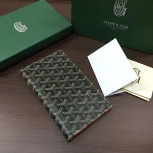 ゴヤール サンロック ブラックxブラウン カーフスキン ロングウォレット（Goyard008）