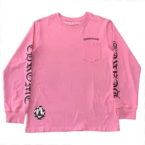国内在庫  クロムハーツ バニティ アファル ロング Tシャツ ピンク（Chrome Hearts 172）